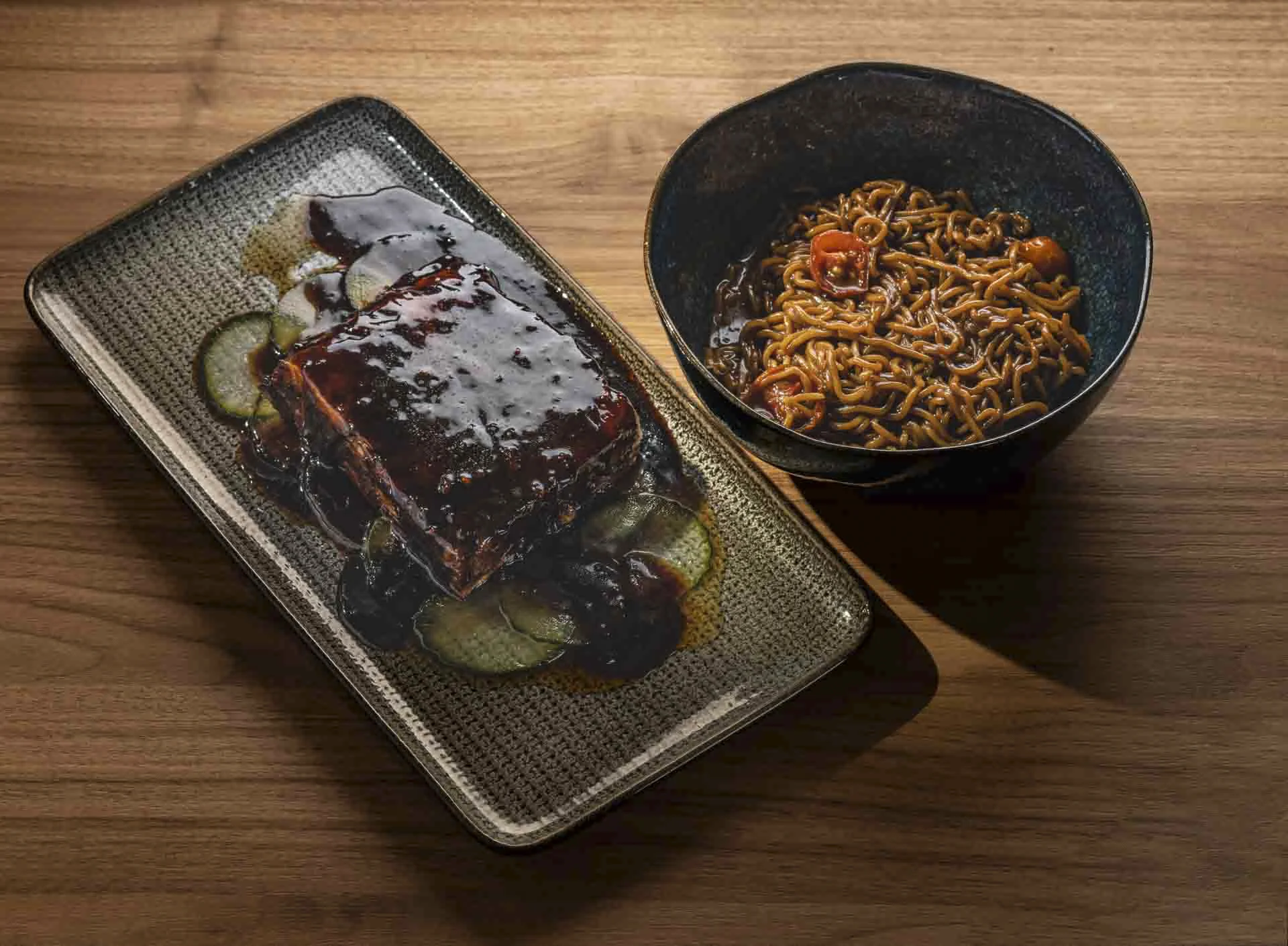 Costillar (Deshuesado) Char Siu con Noodles ★