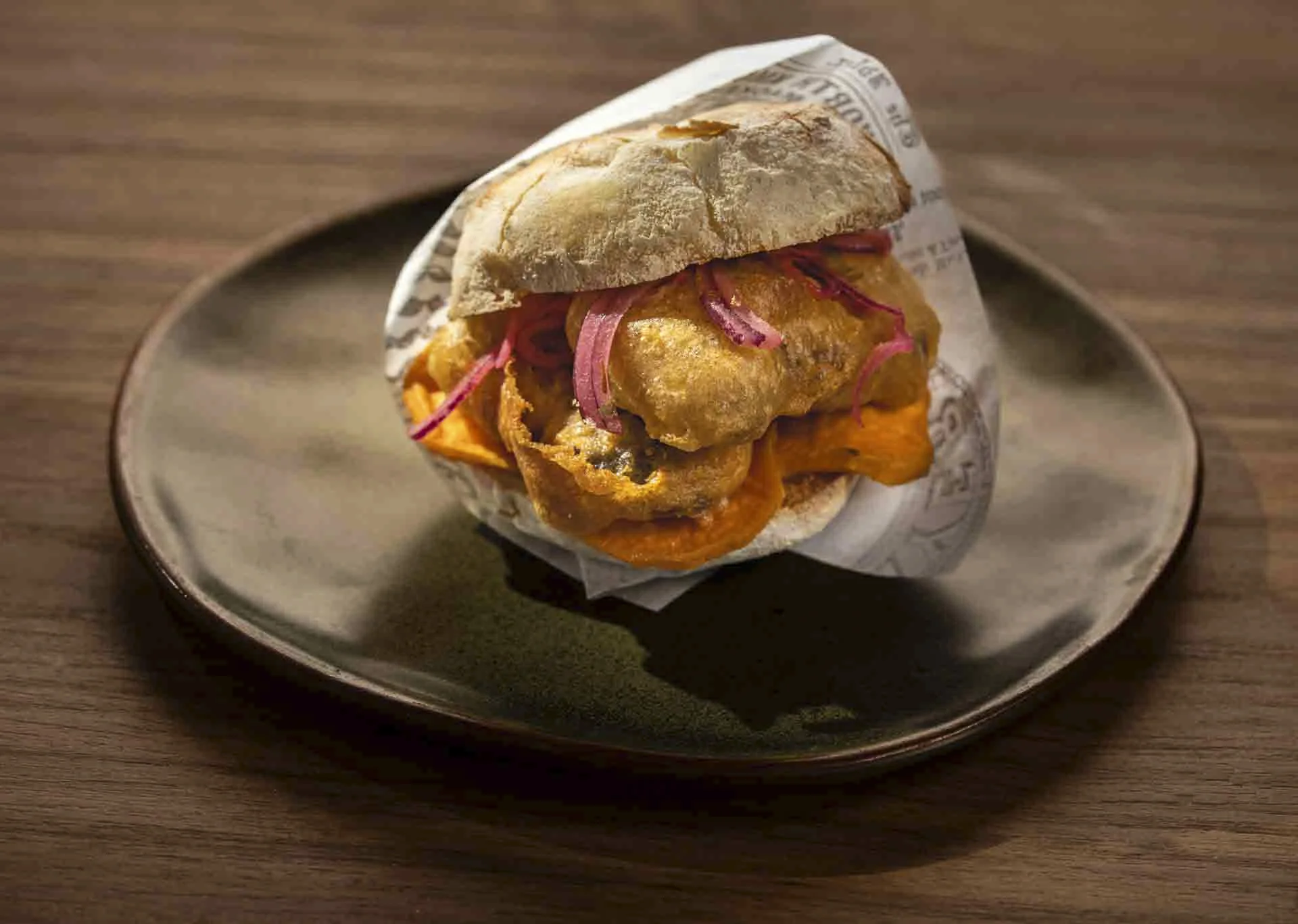 Sándwich Peruano de Chicharrón