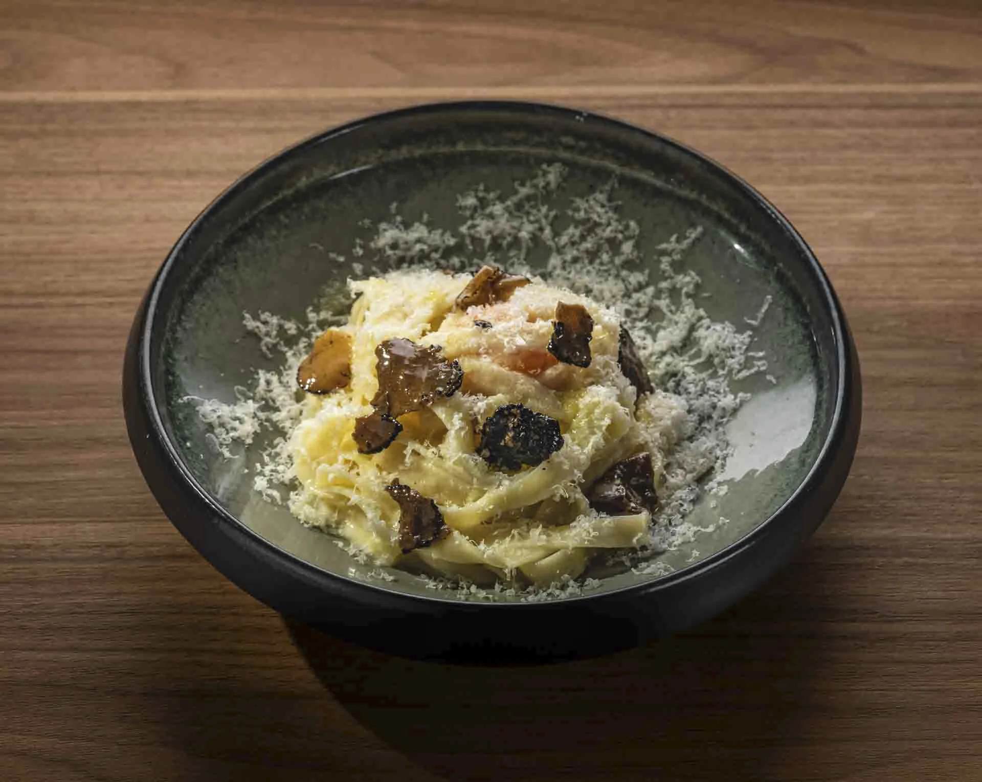 Pasta Mantecada, Trufa y Yema de Huevo ★